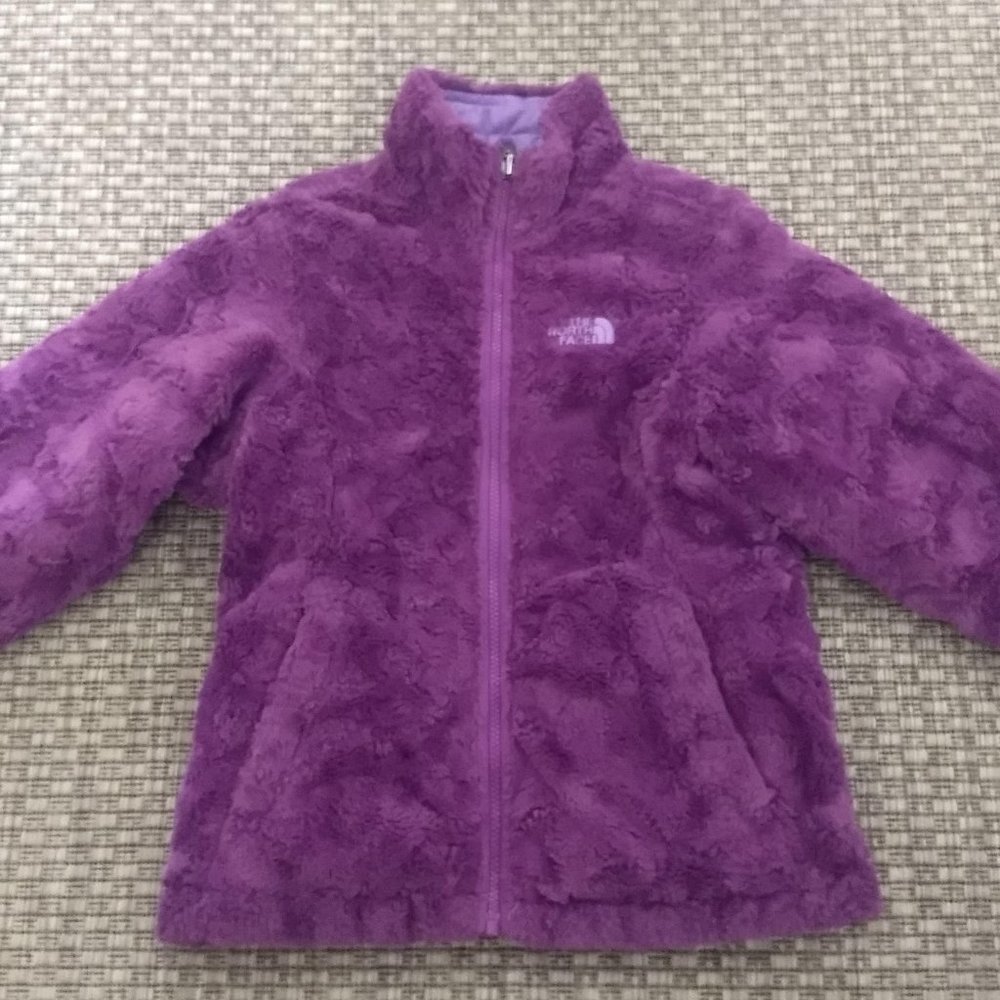 Girls North Face Mossbud Jacket Size Medium 10-12